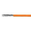 LogiLink Cat.7 600 MHz installatiekabel 23 AWG CCA, S/FTP 30 m, oranje