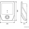 Bosch Home Comfort PC7000i 11-7S lucht-water-warmtepomp buitenunit 11 kW