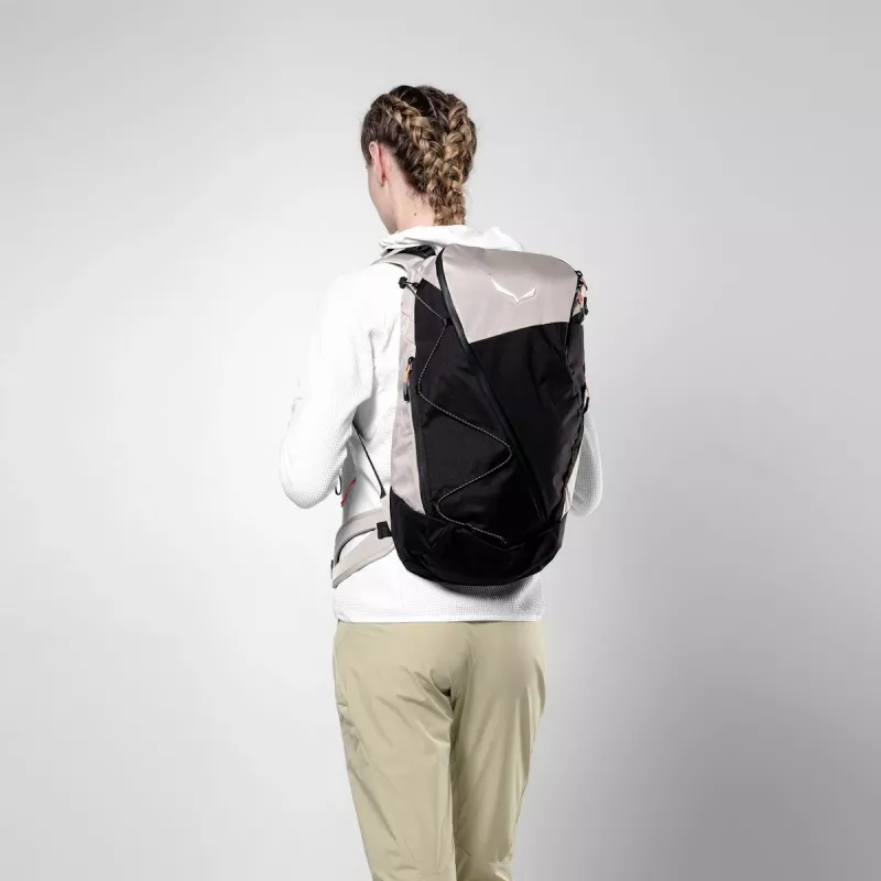 Salewa Puez 23L dames-wandelrugzak - Black Out/Oatmeal