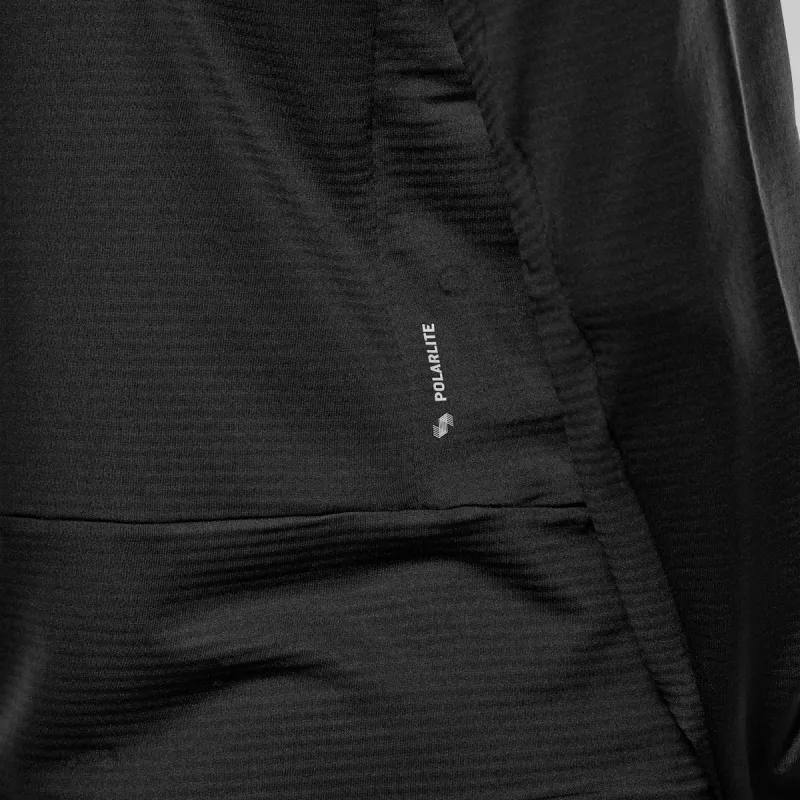 Salewa heren Puez Altavia capuchon-fleecejas - Black Out - maat L