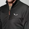 Salewa Puez Cammino Polarlite half-zip fleece heren Black Out L