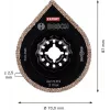 Bosch Expert Carbide-RIFF Starlock segmentzaagblad 85 mm RT3 grof voor het verwijderen van voegmortel