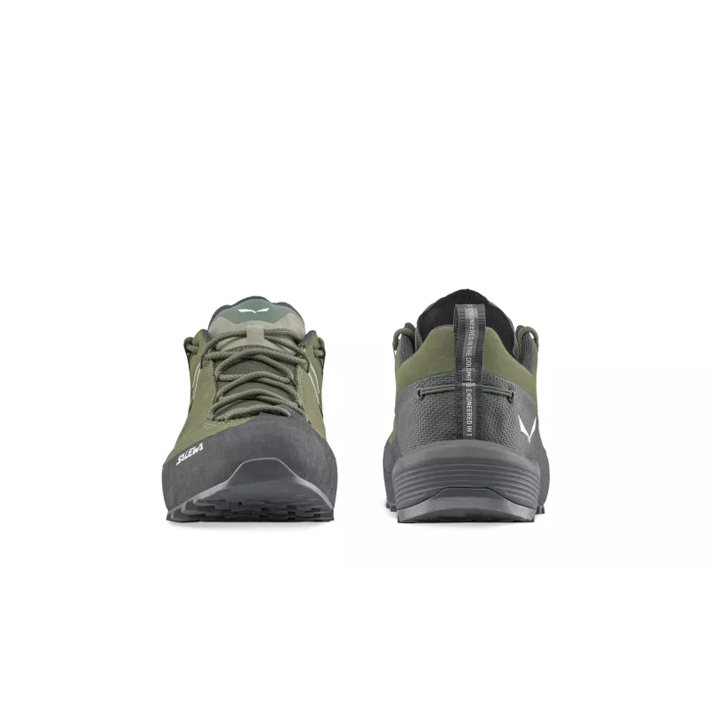 Salewa Wildfire Leather 2 GTX heren-approacheschoenen Faded Green/zwart EU 40.5
