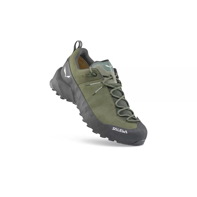 Salewa Wildfire Leather 2 GTX heren-approacheschoenen Faded Green/zwart EU 40.5