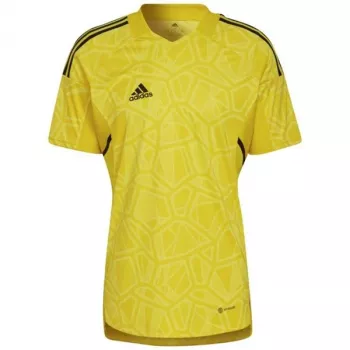 adidas Heren Condivo 22 Keepersshirt Korte Mouw Solar Yellow HF0138