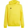 adidas Entrada 22 Hoody Team Geel/Zwart Jeugd 164
