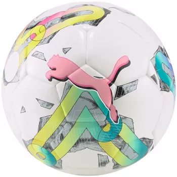 Puma Orbita 5 HYB Voetbal Wit-Groen-Pink 083783 01 Maat 4