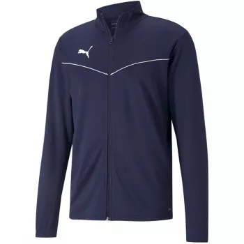 PUMA teamRISE Trainings-Polyjack Navy Blue 657392 06 S Heren Full-Zip Voetbaljack