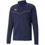 PUMA teamRISE Trainings-Polyjack Navy Blue 657392 06 S Heren Full-Zip Voetbaljack