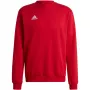 adidas Entrada 22 sweat top heren langarm trainingssweatshirt Team Power Red/wit L