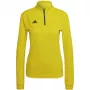 adidas Entrada 22 top trainingssweatshirt geel HI2130 2XS