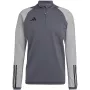 adidas Tiro 23 Competition trainingsjack Team Grey Four HU1316