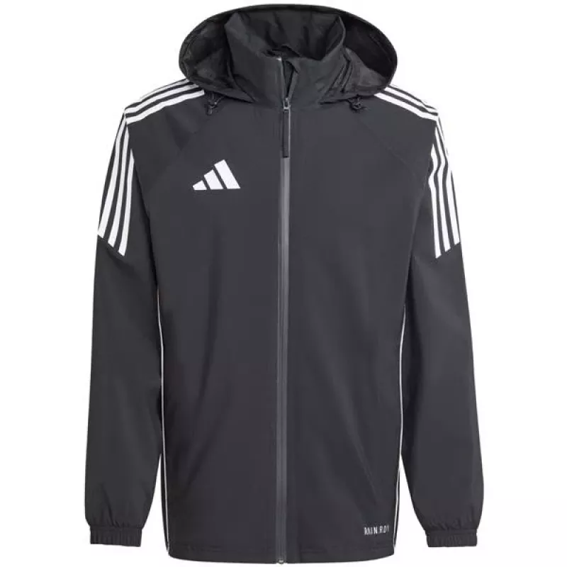 adidas Tiro 24 Rain heren voetbal regenjas zwart/wit XL