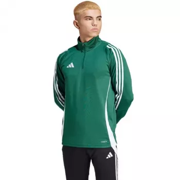 adidas Tiro 24 trainingstop heren sweatshirt groen-wit IS1040 2XL