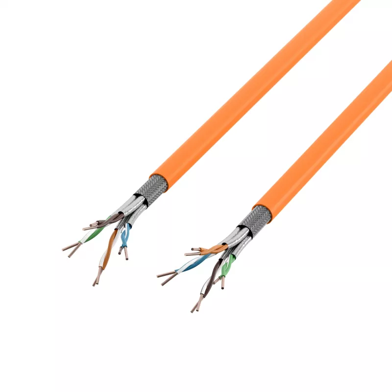 EFB Elektronik INFRALAN bulk-installatiekabel 1m SFTP Cat.7 LSZH oranje