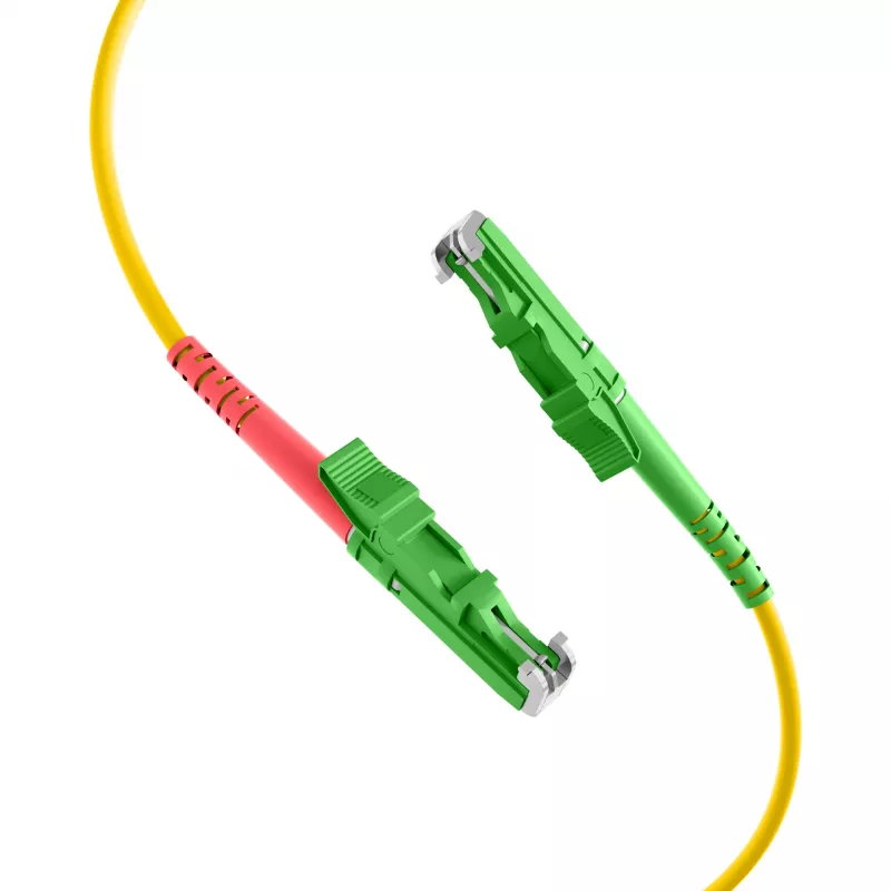 EFB Elektronik duplex jumper E2000/APC-E2000/APC 9/125µm OS2 LSZH geel 3,0mm 40m