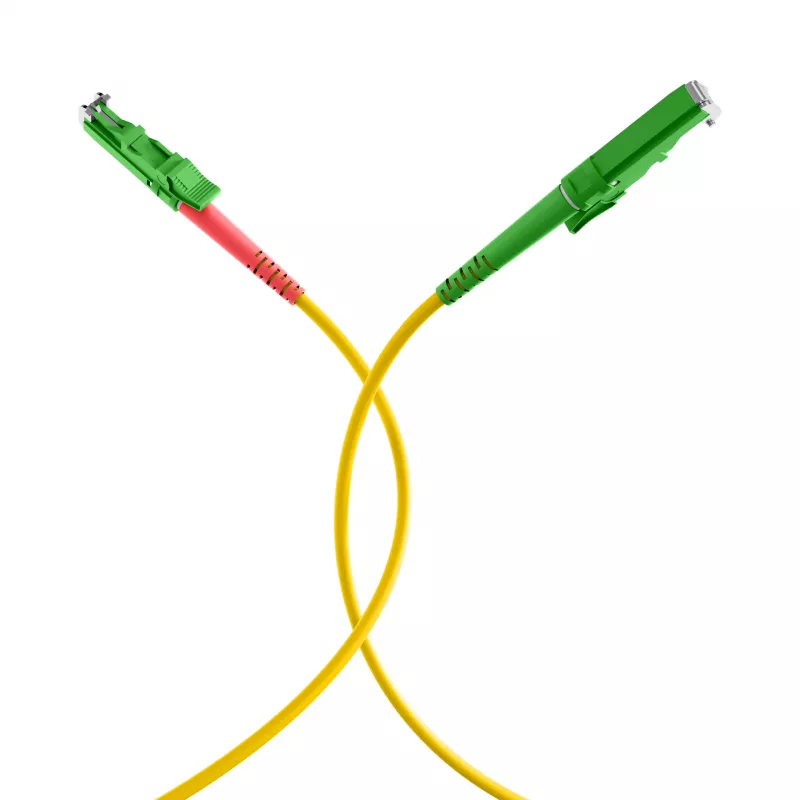 EFB Elektronik duplex jumper E2000/APC-E2000/APC 9/125µm OS2 LSZH geel 3,0mm 40m