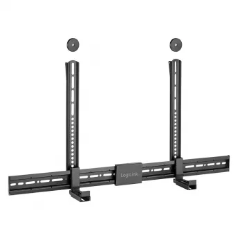 LogiLink BP0205 universele soundbar-houder, VESA-houder, diepte verstelbaar 86-155mm, 15kg, zwart