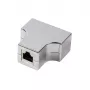 LogiLink T-adapter netwerksplitter RJ45 Cat5e 100 Mbps zwart MP0037