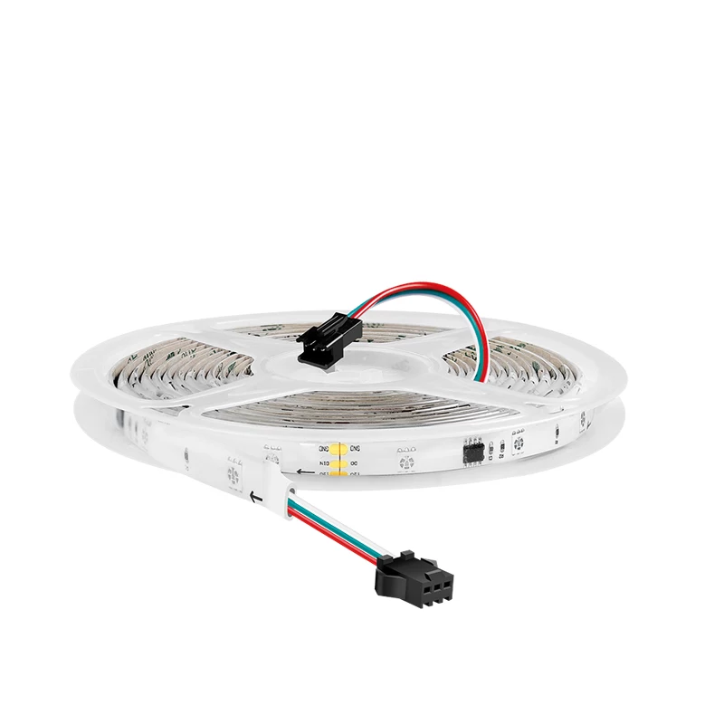 LogiLink WiFi Smart RGB meerkleurige lichtstrip, 5m, Tuya-compatibel