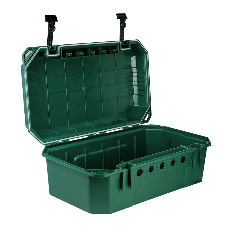 LogiLink outdoor-stroomverdeelkast met 4-voudige stekkerdoos, IP54, groen, 2m kabel