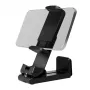 LogiLink universele smartphone-houder, multifunctioneel, zwart – voorruit- en dashboardhouder met flexibele zwanenhals