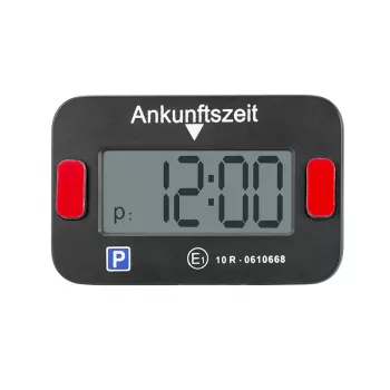 LogiLink elektronische parkeerschijf, KBA-gecertificeerd, zwart