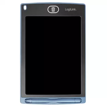 LogiLink LCD-schrijftablet 8.5, eenkleurig, met 2 magneten, blauw