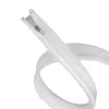 LogiLink kabelmanagement-slang met rits, polyester, wit, 2m, 30mm buitendiameter