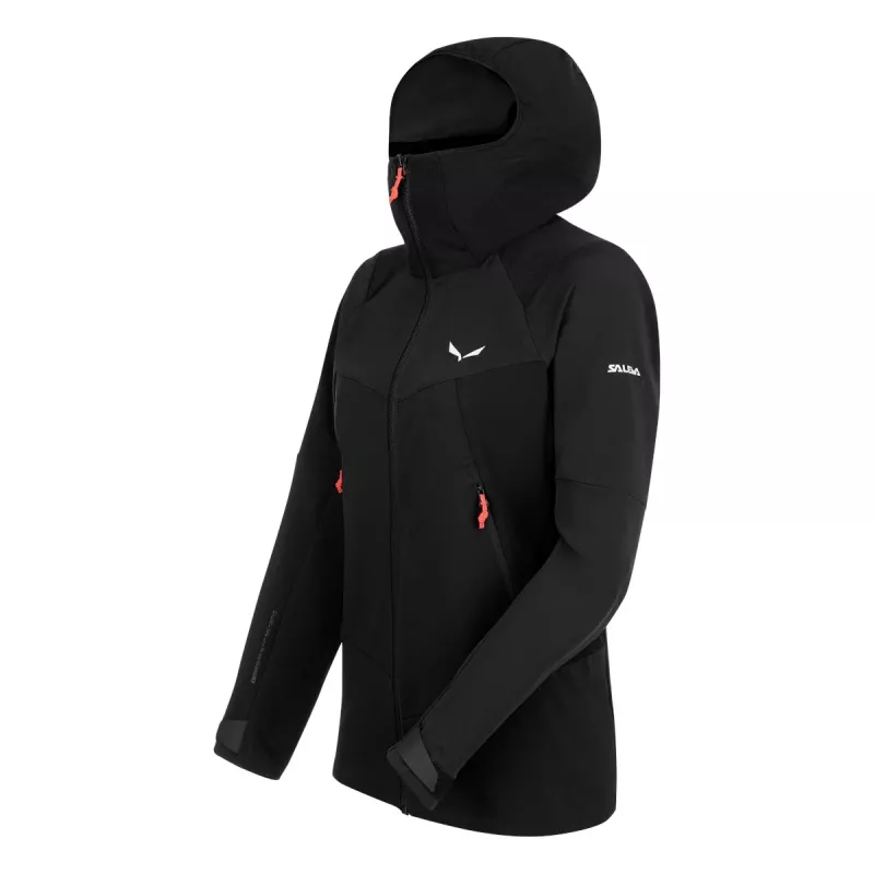 Salewa Sella DST dames-fietsjack - Black Out - EU 36 (S)
