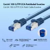 LogiLink Cat.6A S/FTP LSZH patchkabel, 5 m, blauw, EconLine