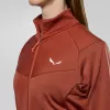 Salewa Dames Puez Altavia Sweatshirt Rood Maat 38