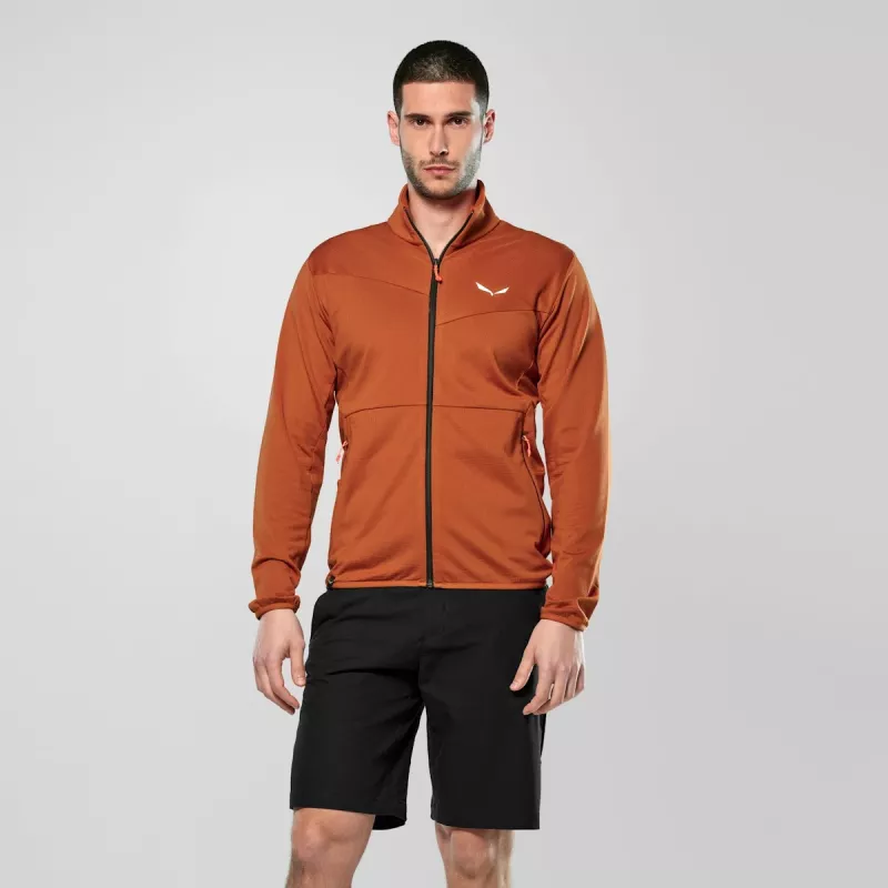 Salewa Puez Cammino Sweatshirt PL-50 Heren Fleece-Hoody - Large