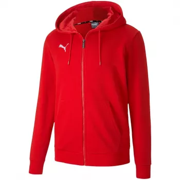 PUMA teamGOAL 23 Casuals Hooded Jas Rood 656708 01