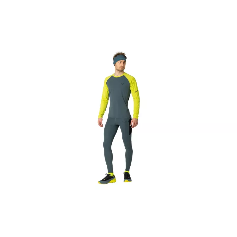 Salewa Heren Dynafit Alpine Pro Langarm Hardloopsirt - Ultra Yellow