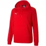 PUMA teamGOAL 23 heren hoodie casual Chili Pepper Red maat M