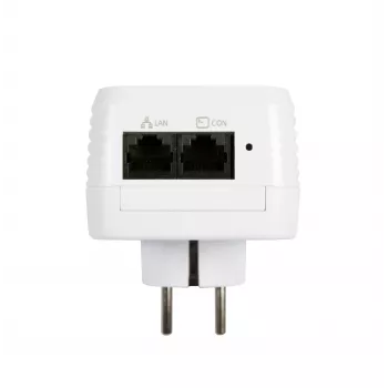 ALLNET ALL3075v4 slimme stekker met Wi-Fi en Ethernet, energiemonitoring, type F Schuko, 16A, 3680W