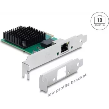 DELOCK PCI Express x1 netwerkkaart 10 Gigabit LAN 1 x RJ45 RTL8127