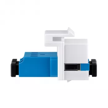 EFB Keystone-module LC Duplex OS2 blauw