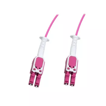 LOGILINK Uniboot Push-Pull glasvezel-patchkabel LC-LC OM4, 0,5 m