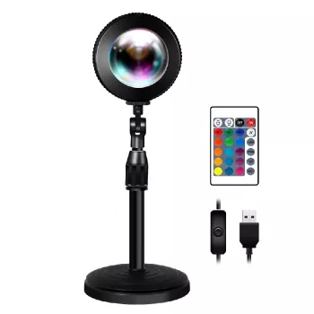 LOGILINK LED Sunset lamp, 5W, met afstandsbediening