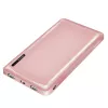 LogiLink mobiele powerbank 10000 mAh LiPo USB-C PD roze