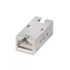 LogiLink Cat.6A afgeschermde RJ45 inline-koppeling, metalen behuizing, industriekwaliteit