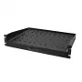 LogiLink 19 inch uitschuifbare consolelade 2U, 350 mm diepte, 30 kg belasting, zwart