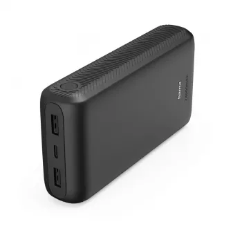 Hama Power Pack New Performance 24 24000 mAh powerbank, 2 USB-C, USB-A, antraciet