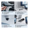 LogiLink Cat.6A Slim S/FTP LSZH-patchkabel, geel, 15 m, SlimLine