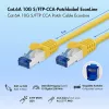 LogiLink Cat.6A S/FTP LSZH-patchkabel, CCA, 5 m, geel, EconLine