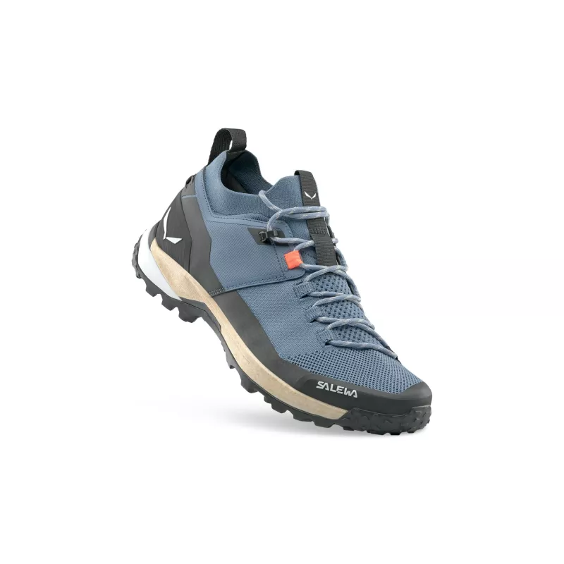 Salewa Puez 2 Knit PTX low-cut wandelschoen heren Java Blue/zwart EU 40.5
