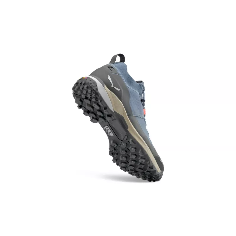 Salewa Puez 2 Knit PTX low-cut wandelschoen heren Java Blue/zwart EU 40.5
