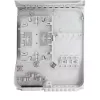LOGILINK FTTX-verdeelbox, 96 vezels, 24x LC-duplex of SC-simplex, onbezet, IP65, wandmontage